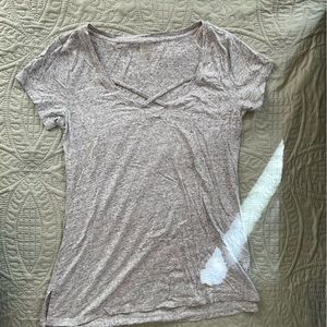 Grey Short Sleeve Calia Tee